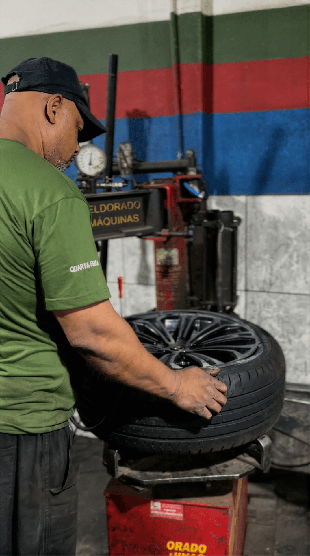 Balanceamento de roda na Portuga's Pneus